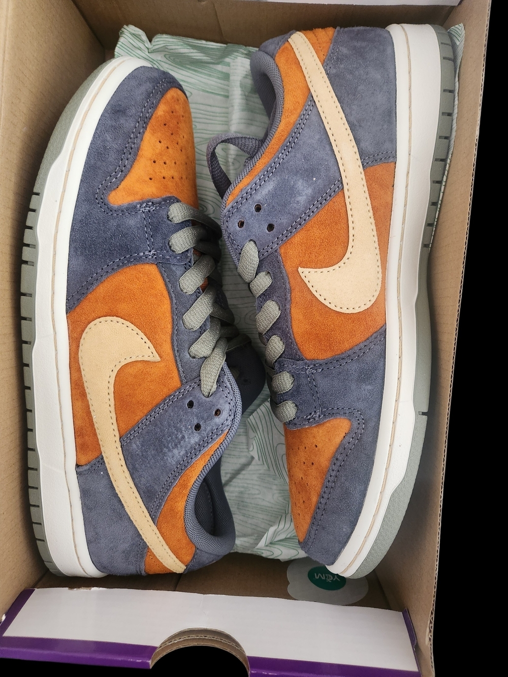 BRAND NEW NIKE SB DUNK LOW PRO LIGHT CARBON MONARCH 8.5M